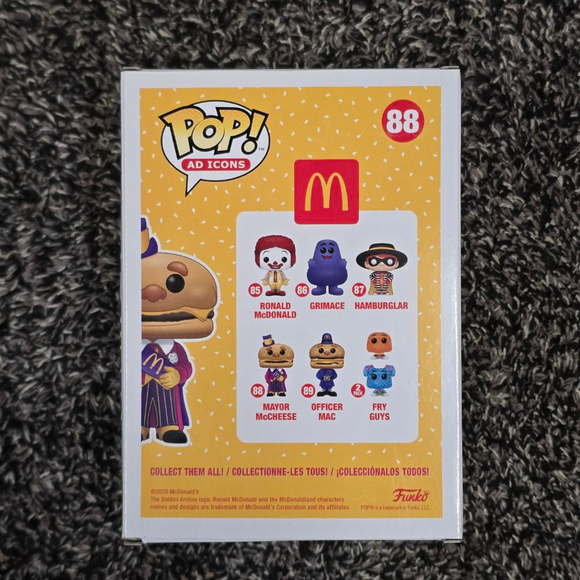 Boys Funko Mayor McCheese Action Figure One Size Brown Purple - Picture 3 of 5